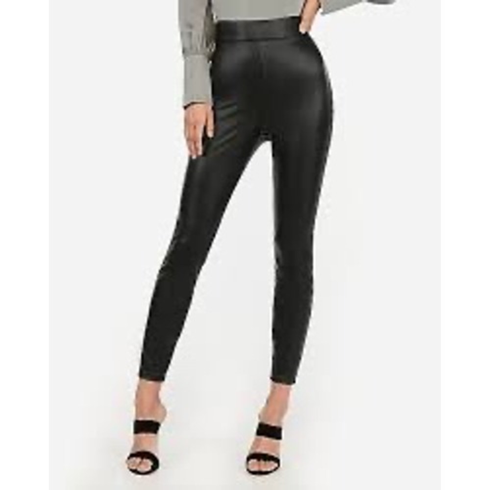 Express Black  High Rise Leggings Pants Women's Size‎ S